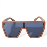 paire de lunette contour marron thumbnail 1