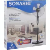 Ventilateur Sur Pied Sonashi avec Télécommande - 16 Pouces thumbnail 1