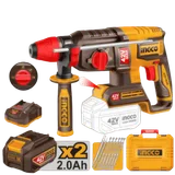 Marteau Perforateur Sans Fil Ingco 42V 2,5J Brushless thumbnail 1
