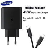 Chargeur Ultra Rapide SAMSUNG 45W avec USB Type-C thumbnail 1