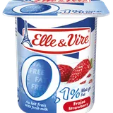 ELLE & VIRE - Dessert Lacté aux fruits 0.1% - Fraise  125G thumbnail 1