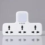 Multiprise Électrique Murale R SCAR RS-G136 avec 3 Prises thumbnail 1