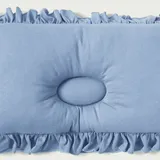 COZY PIXIES - Oreiller bébé plissé bleu dentelle thumbnail 1