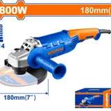 Grande Meuleuse d'Angle Filaire 1800W - Ø 180 mm : WAG851801 thumbnail 3