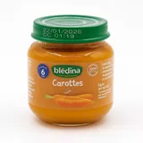 BLEDINA - Petits pots Purée de carottes - 130g thumbnail 1