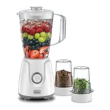 Mixeur Blender Avec 2 Moulins Broyeurs Black Decker BX4000B5 thumbnail 1