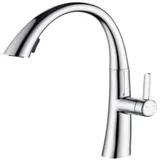 Robinet cuisine monocommande extractible en acier inoxydable CLK-509 thumbnail 1