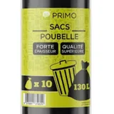 Sacs poubelle Primo 130 L x10 thumbnail 1