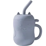 Tasse Paille en Silicone pour Bébé 150ml – avec Poignées thumbnail 1