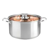 Casserole en Acier Inoxydable 5,9L - Haute Qualité thumbnail 1