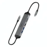 Hub USB-C 5 en 1 WIWU ALPHA A521H pour MacBook thumbnail 1