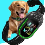 Collier Anti-Aboiement Chien – Rechargeable avec 4 Modes de Dressage thumbnail 1