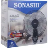 Ventilateur Mural Sonashi SF-8007WR avec Télécommande thumbnail 1