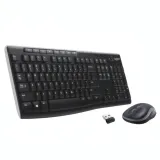 Kit Clavier et Souris Sans Fil Logitech MK270 thumbnail 1