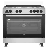 Cuisinière 5 Feux dont 4 Gaz et 1 Wok Beko Gg 15114 Dxns thumbnail 1