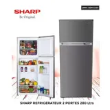 Refrigerateur Sharp 2PORTES Nofrost Silver SJHM260HS2 thumbnail 1