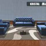 Salon Canapé 7 places Couleur Au Choix Kristal thumbnail 1