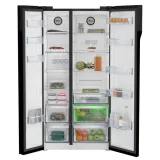 Refrigerateur Beko Side BY Side 2 portes 640 litres A++ Noir GN164020GB thumbnail 2