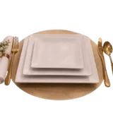Ensemble de 3 assiettes Incassable à Carré thumbnail 1