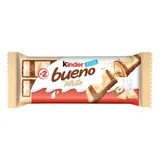 Kinder Bueno White – Barres Chocolat Blanc et Noisettes – 2 x 19,5 g thumbnail 1