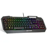 Spirit Of Gamer - Spirit of Gamer ELITE-K40 clavier Jouer USB AZERTY Français Noir thumbnail 1