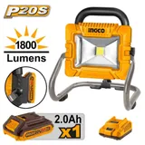 Lampe portable sans fil 20V INGCO CWLI20258 thumbnail 1