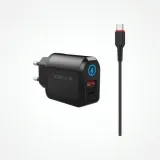 Chargeur Mural ICONIX IC-HC1028 USB-C/MICRO 18W thumbnail 1