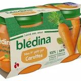 BLEDINA - Compote saveur Carottes - 2 x 130 g thumbnail 1
