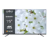 Televiseur Wow 75" Smart Android 4K WA75SU7200C3 thumbnail 1