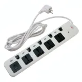 Multiprise R SCAR RS-158U 4 Ports avec Chargement USB & Type-C thumbnail 1