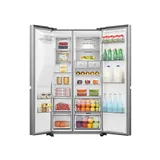 Refrigerateur Hisense Side By Side 4PORTES 628L Avec Fontaine Inox Inverter Wifi RS82WS4SB thumbnail 6