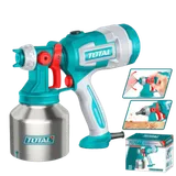 Pistolet à Peinture TOTAL 550W - Inox 1000ml - TT45061 thumbnail 1