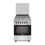 Cuisiniere Cac 4FEUX 60X60 A Gaz Inox CAC60F thumbnail 1
