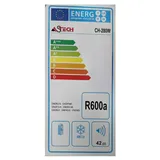 CONGELATEUR ASTECH HORIZONTAL 280L SILVER CH280W thumbnail 8