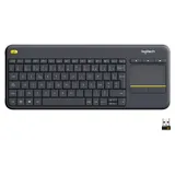Logitech Wireless Touch Keyboard K400 Plus (Noir) thumbnail 1
