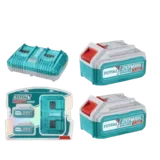 Kit Énergie P20S - 2 Batteries 5.0Ah + Chargeur Double Rapide thumbnail 1