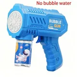 Pistolet À Bulles Automatique Portable LED 10 Trous Spectacle Lumineux Multicolore thumbnail 1