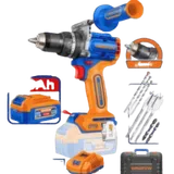 Perceuse Percussion Wadfow 20V 162Nm - 2 Batteries 4Ah thumbnail 1