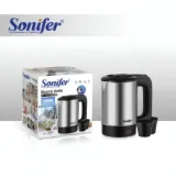 Bouilloire Électrique Portable 0,5L en Acier Inoxydable avec 2 Tasses thumbnail 1