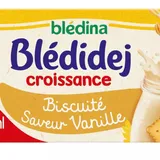 Blédina – Blédidej Croissance Biscuit Vanille – 4 x 250 ml thumbnail 1