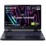 Acer - PC Portable Gaming Acer Predator Helios 3D 15 SpatialLabs Edition PH3D15-71-93F4 15.6 Intel Core i9 32 Go RAM 1 To SSD Noir thumbnail 1