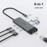 Hub USB Type-C 6 en 1 TP-LINK TL-UH6120C thumbnail 1