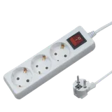 Multiprise électrique 3 prises avec rallonge 1,4 m thumbnail 1