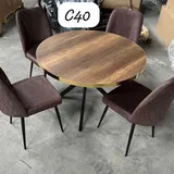 Table à Manger Rond C40 thumbnail 1