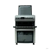 Cuisinière ASTECH CK69DDGZ-ELF 60/60 4 feux gaz 2 fours électrique et gaz thumbnail 1