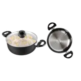 Casserole 24pouces noir - Induction et Antiadhésif thumbnail 1