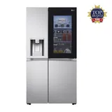 Refrigerateur LG Side By Side 4PORTES Avec Fontaine Gris GCX257CSEW thumbnail 1