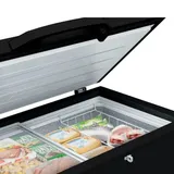 Congelateur Hisense Horizontal 320LITRES Vitrine Noir FC32DD4HA thumbnail 4
