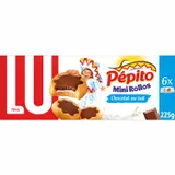LU-Biscuits fourrés et nappés au chocolat au lait Mini Rollos Pepito-X6- 225G thumbnail 1