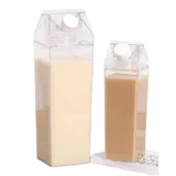 Bouteille transparente pour rafraîchissements, différentes tailles thumbnail 1